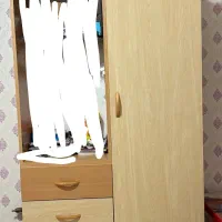 کمد لباسی چوبی کشو دار