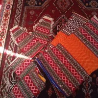 مرفج یا خوابگاه سنتی ترکی با نقش کتان خانوم