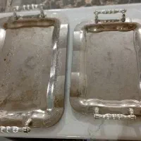 دوعدد سینی کاملاً سالم