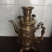 کتری ذغالی یاشکاری صحرایی 1/5 لیتری قدیمی کلکسیونی