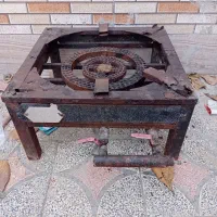 گاز چهارپایه بزرگ 60×60  منقل کباب صنعتی