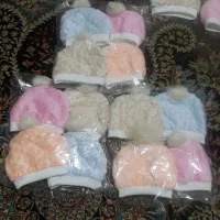 تولیدی کلاه نوزادی جنس درجه یک عمده و تک