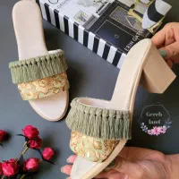 صندل مکرومه|کیف، کفش، کمربند|سنندج, |دیوار