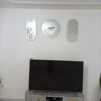 ساعت دیواری آینه ای