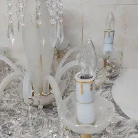 لوستر قدیمی|لوستر و چراغ آویز|اصفهان, سرچشمه|دیوار