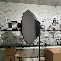 رینگلایت ویدیولایت با گارانتی|دوربین عکاسی و فیلم‌برداری|کرج, شهرک طالقانی|دیوار