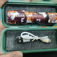 چراغ قوه شارژی شکاری جیبی