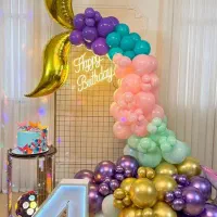 فقط ۵۹۰ تومان پکیج بک گراند و بادکنک آرایی و میز