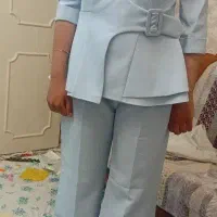 کت و شلوار همراه تاپ کاملا نو