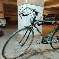 دوچرخه ژاپنی کورسی قدیمی  همه لوازم فابریک