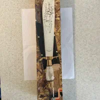 شمشیر چاقو کلکسیونی عتیقه برزیلی نو ۴۳ سانت قلاف