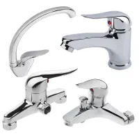 ست شیر حمام آشپز خانه دستشویی روشویی