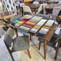 ناهارخوری کوئین ست با مبل درمجتمع جهیزیه زرین|میز و صندلی غذاخوری|یاسوج, |دیوار