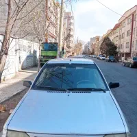 پراید 87 کارمندی بی رنگ سالم