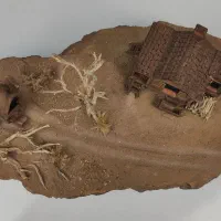 دکوری ، ماکت ، دیوراما دست ساز|مجسمه، تندیس، ماکت|یزد, |دیوار