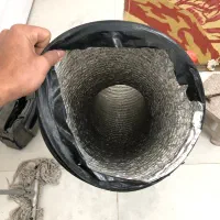 لوله کولر یا هواکش مخصوص مایند|کولر گازی و فن‌کوئل|مشهد, عامل|دیوار