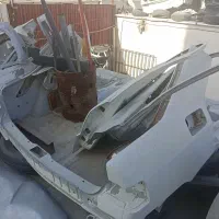 قسمت عقب زانتیا رنگ فابریک و ال۹۰ و گلگیر ۱۱۱ جلو