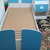 سرویس خواب پسرانه همراه با پاتختی و کمد