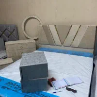 سرویس خواب تمام پارچه ای /چستر دوزی آکبند /