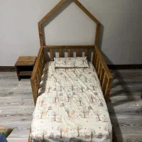 تخت خواب کودک به همراه تشک ۱۳۰در۸۰ رویا