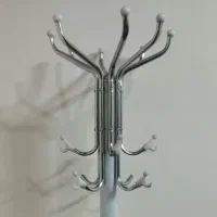 چوب لباسی ایستاده فلزی/ رگال لباس / گیره لباسی