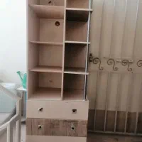 کتابخانه جا دار با 3 کشوی بزرگ در حدنو