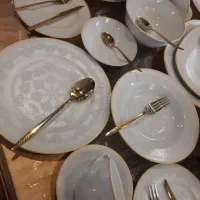 ۴مدل سرویس چینی ۱۲ نفره ۹۴پارچه طرح محو وتمام طرح