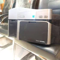 چاپگر کارت بهداشت پیشخوان چاپ رنگی مشکی طلایی pvc