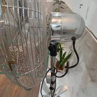 سه عدد پنکه استیل نو مناسب جهیزیه|پنکه و تصفیهکنندهٔ هوا|مشهد, بهمن|دیوار