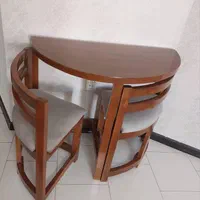 میز نهار خوری ۲ نفره غذاخوری نهارخوری گرد کافه غذا|میز و صندلی غذاخوری|تهران, یافت‌آباد|دیوار