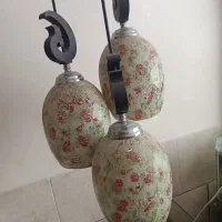 لوستر سه حباب آشپزخانه در حده نو