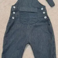 سرهمی مخمل کبریتی یک ساله . شلوار جین هفت ساله