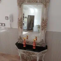 میز تلویزیون. آیینه و شمعدان تمیز. کاملن نونو|میز تلویزیون|نهاوند, |دیوار