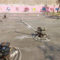 بتن ریزی با ماله پروانه ای|خدمات پیشه و مهارت|ماهان, |دیوار