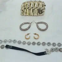 بدلیجات زنانه طلایی رنگ ثابت
