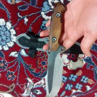 چاقو|کوهنوردی و کمپینگ|اصفهان, هفتون|دیوار