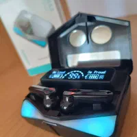 هدفون بلوتوثی M28 گیمینگ کیس پاوربانکی + طراحی خاص