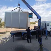 سردخانه متحرک زیرصفر با قفسه.بندی داخل تک فاز|ماشین‌آلات صنعتی|نوشهر, |دیوار