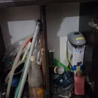 اکواریوم خارجی یک تیکه خم با کمد لوازم|ماهی|هشتگرد, فاز ۱ مهستان|دیوار