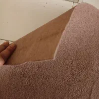 دو تکه موکت نمدی قهوه ای رنگ