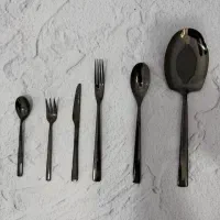 سرویس قاشق چنگال ۲۴ نفره|ظروف سرو و پذیرایی|بروجرد, |دیوار