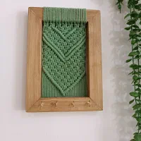 جا کلیدی و برگ مکرومه