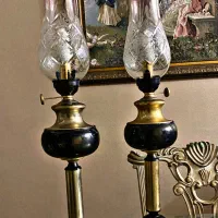 آباژور روو میزی طرح شمعدون