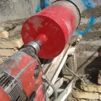 کرگیری برش بتن ومقاومسازی با دستگاه سیم برش وکرگیر