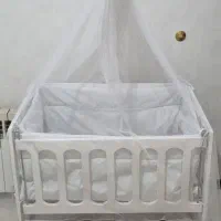 تخت گهواره/تخت گهواره کنار مادر|تخت و صندلی بچه|فردیس, خیام شرقی|دیوار