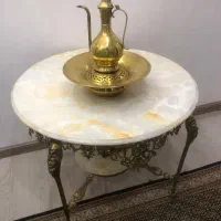 میز گرد برنزی ۹۲سانت|مبلمان خانگی و میز عسلی|تبریز, |دیوار