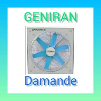 هواکش صنعتی ۱ متری ژنیران گلخانه و مرغداری