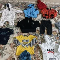 لباس کفش کتونی نوزادی تا 2سال کاپشن