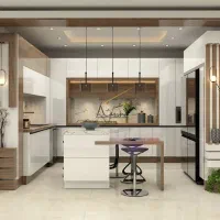 اجرای پروژه کابینت آشپزخانه کد(6060)