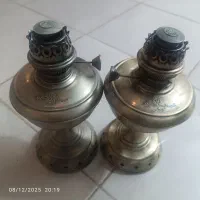 خورشید نشان نفتی چراغ لمپا|کلکسیون اشیاء عتیقه|گرگان, |دیوار